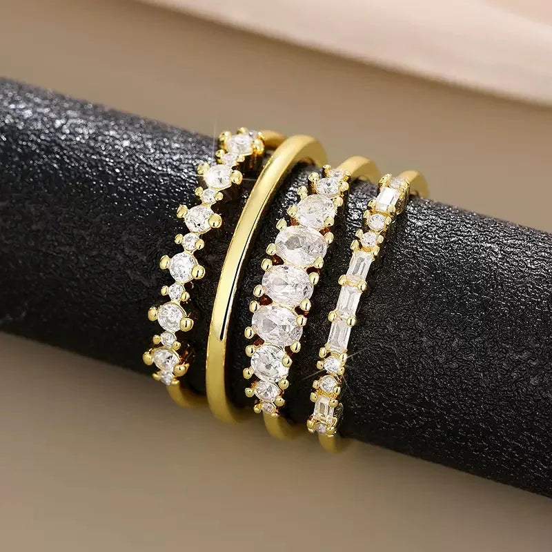Aurelie™ Everyday Luxury Stacking Rings Set
