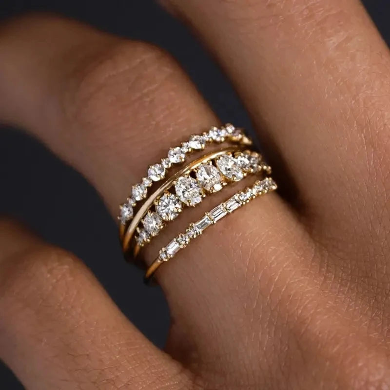 Aurelie™ Everyday Luxury Stacking Rings Set