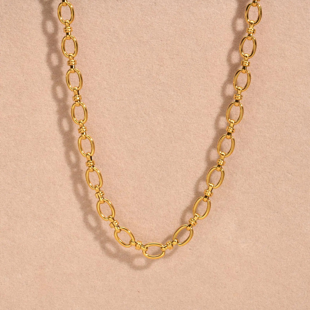 Aurelie™ Slim Stainless Steel Chain Necklace