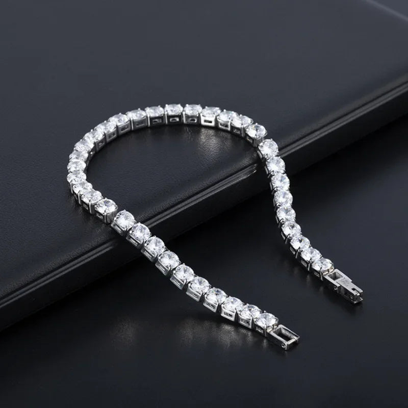 Aurelie™ Iced Out Tennis Bracelet 4mm