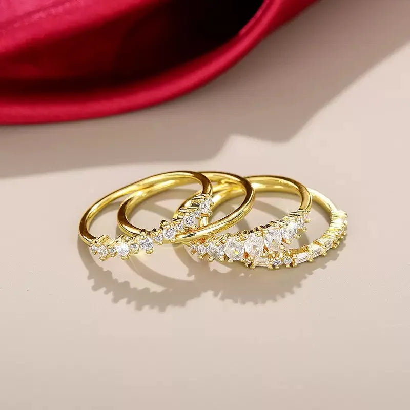 Aurelie™ Everyday Luxury Stacking Rings Set