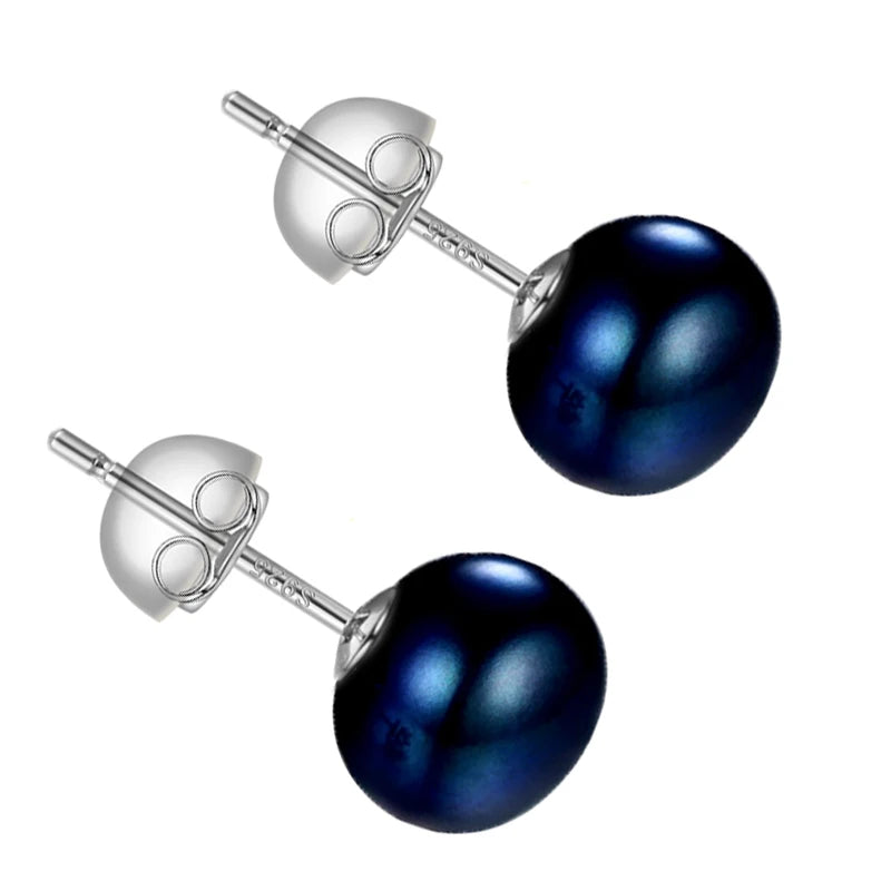 Aurelie™ Real Freshwater Pearl Stud Earrings