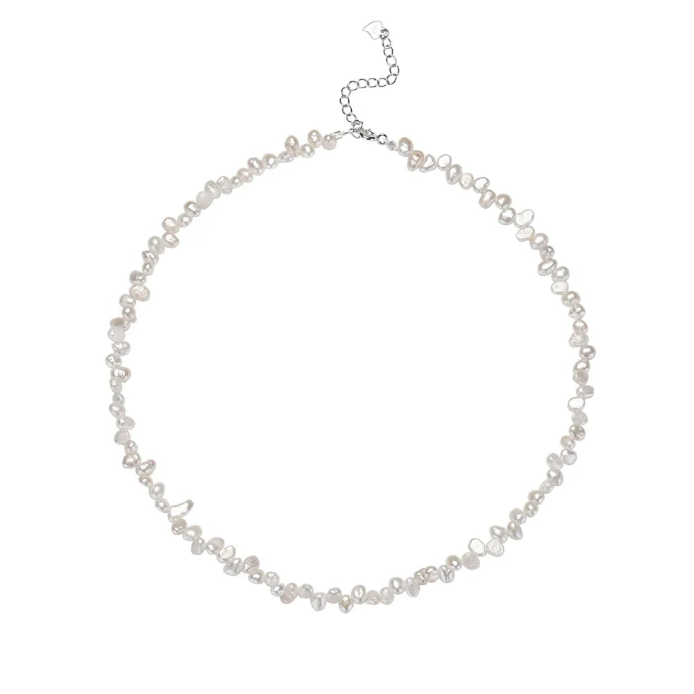 Aurelie™ Delicate Baroque Pearl Collar Necklace