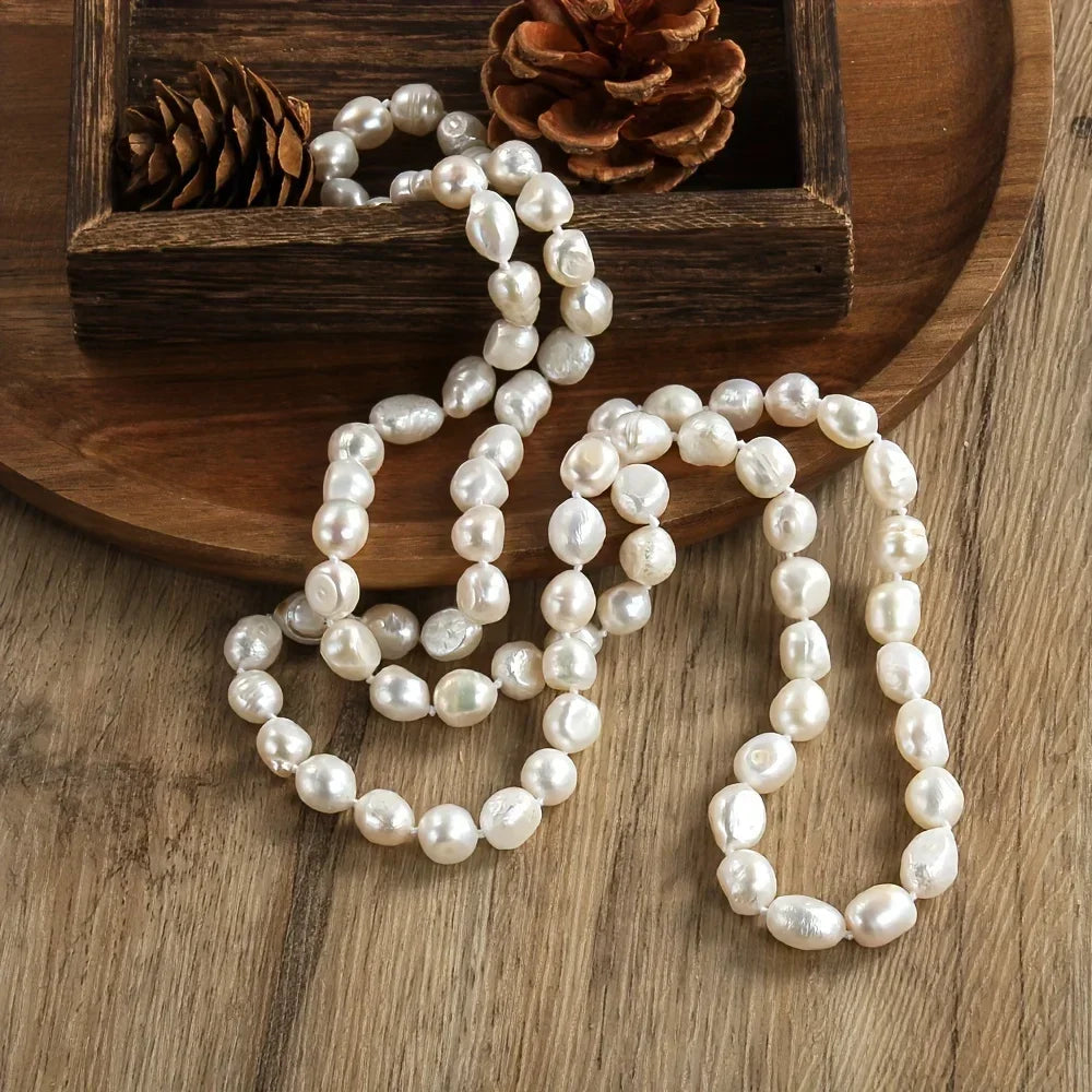 Aurelie™ Signature Long Pearl Necklace
