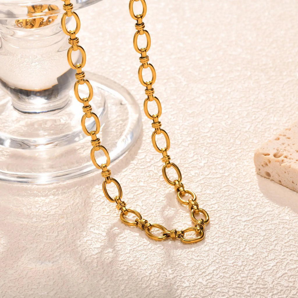 Aurelie™ Slim Stainless Steel Chain Necklace