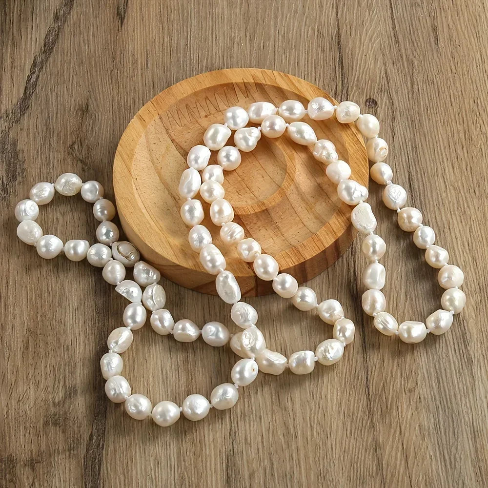 Aurelie™ Signature Long Pearl Necklace
